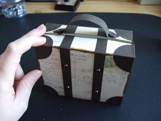 How to DIY Creative Luggage Style Gift Box