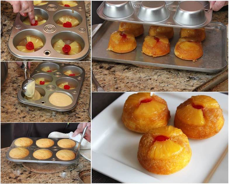 How to DIY Delicious Pineapple Upside-Down Cupcakes