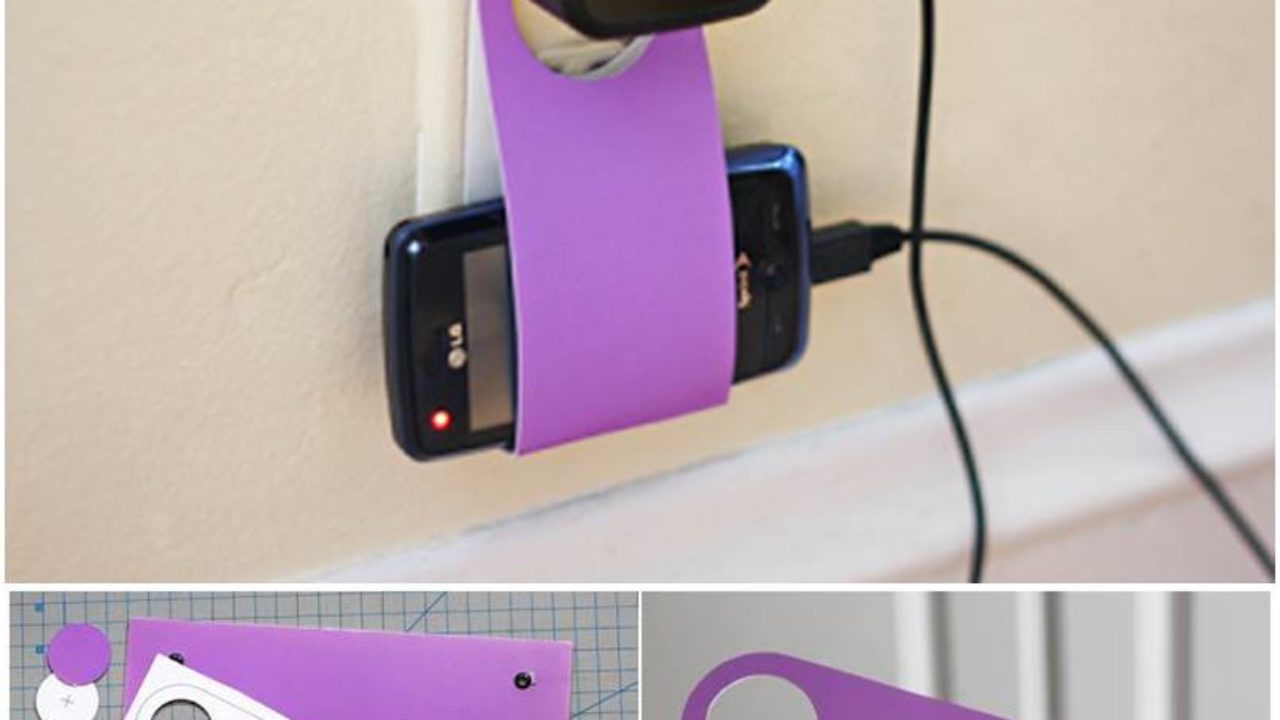 Easy Phone Holder Idea, How To Make Phone Holder, DIY Crafts