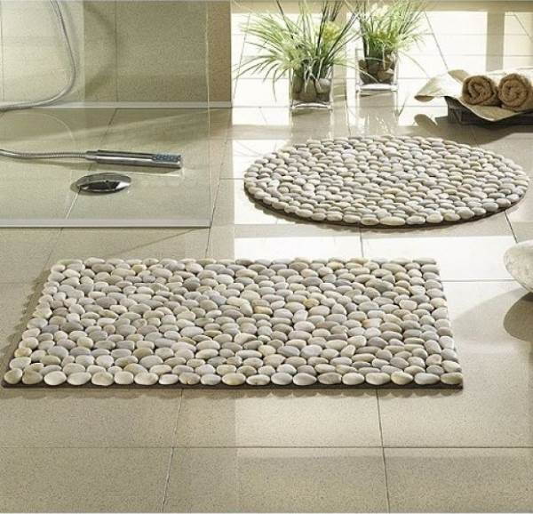 How To Diy Stone Floor Mat