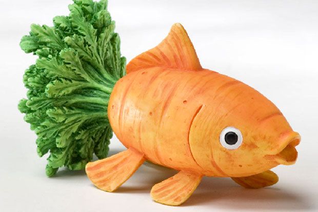Creative Animals Made of Fruits And Vegetables