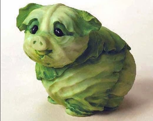 Creative Animals Made of Fruits And Vegetables