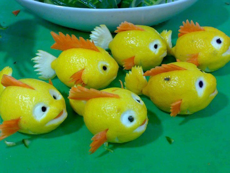 Lemon and Carrot Fish