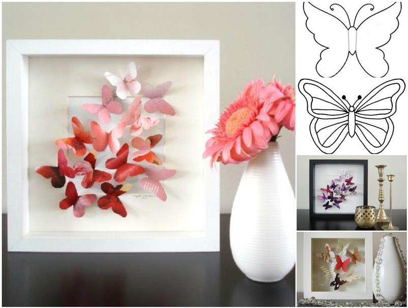 DIY Beautiful Butterfly Table Decoration