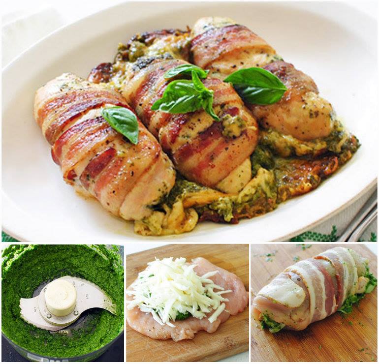 DIY Delicious Bacon Wrapped Chicken Breasts