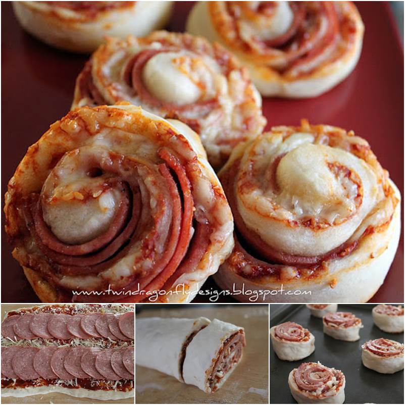 DIY Delicious Pizza Buns 1