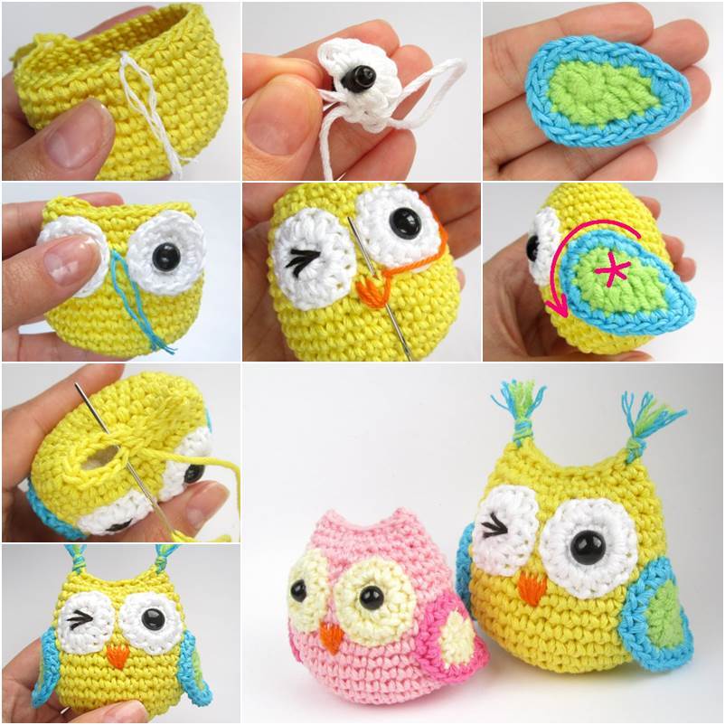 How to DIY Adorable Crochet Owl