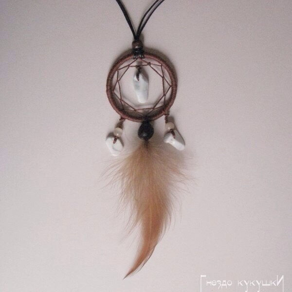 How to DIY Dreamcatcher Pendant 9