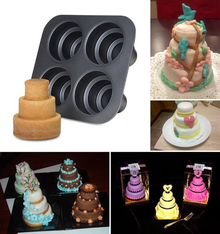 Creative Ideas - Mini-Wedding Cake Pan