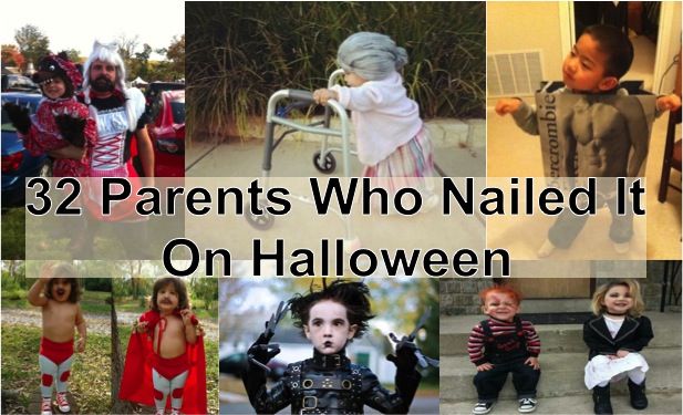 Creative Ideas - 32 Creative Parents Who Nailed It On Halloween