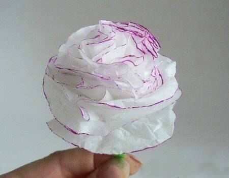 Creative Ideas - DIY Beautiful Tissue Paper Flowers 6