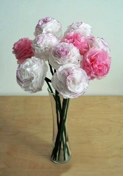Creative Ideas - DIY Beautiful Tissue Paper Flowers 7