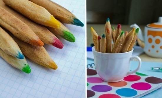 Creative Ideas - DIY Colored Pencil Cookies 6