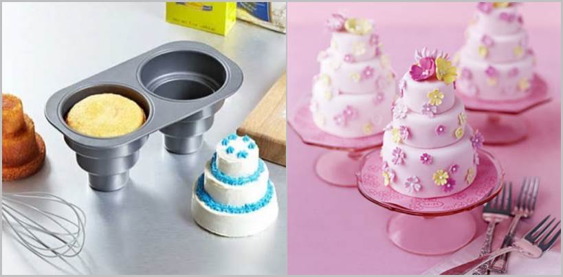 Creative Ideas Mini Wedding Cake Pan