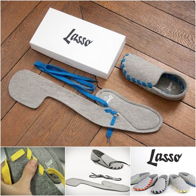 DIY Creative Flat-Packed Slippers – Lasso