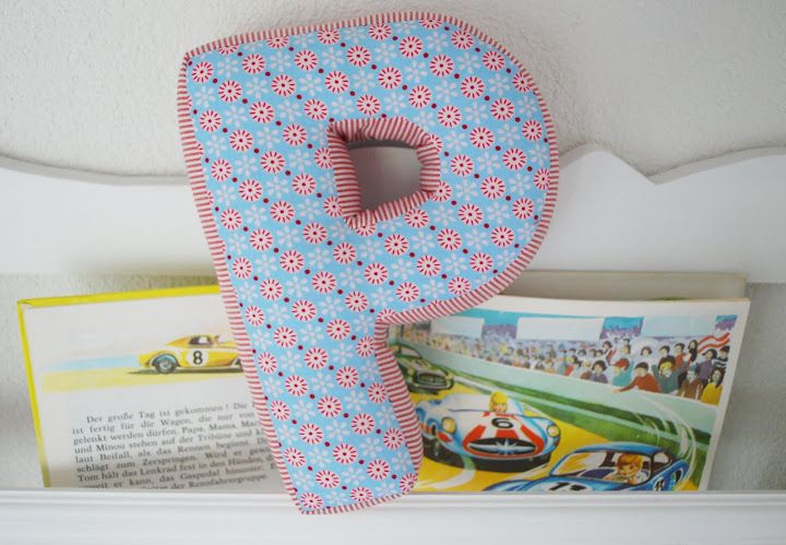DIY Fabric Alphabet Letter Cushion 9