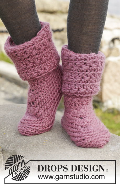 Sweet Spirited Crochet Slippers FREE Pattern