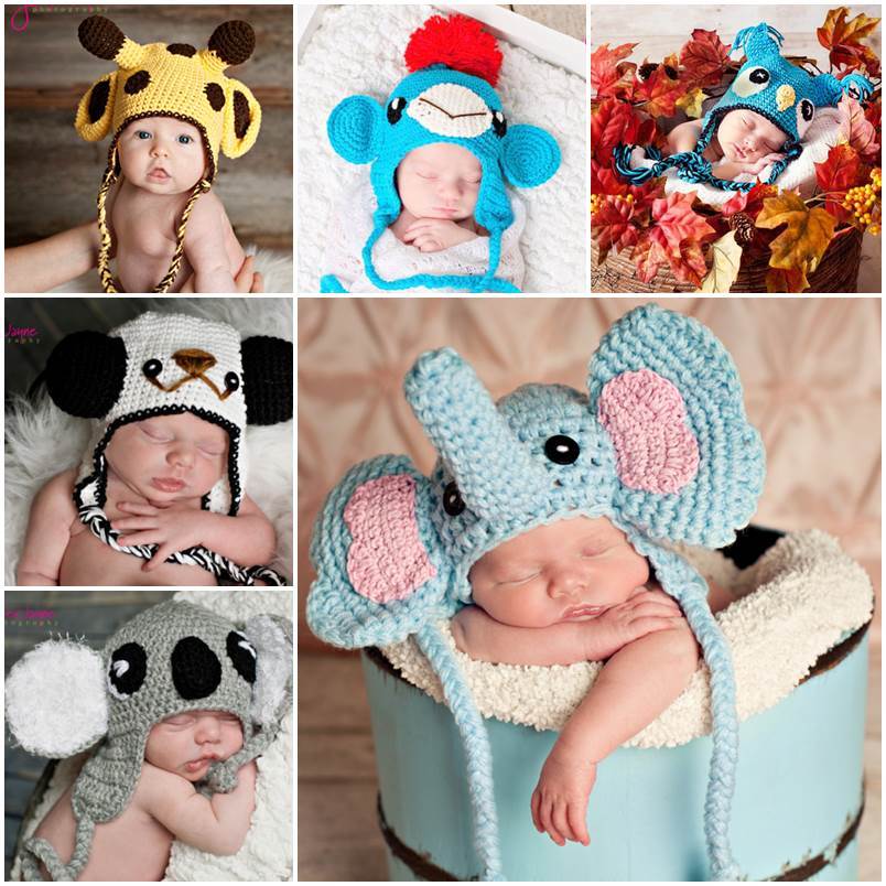 10+ Adorable Crochet Animal Hat Patterns by Jenny and Teddy