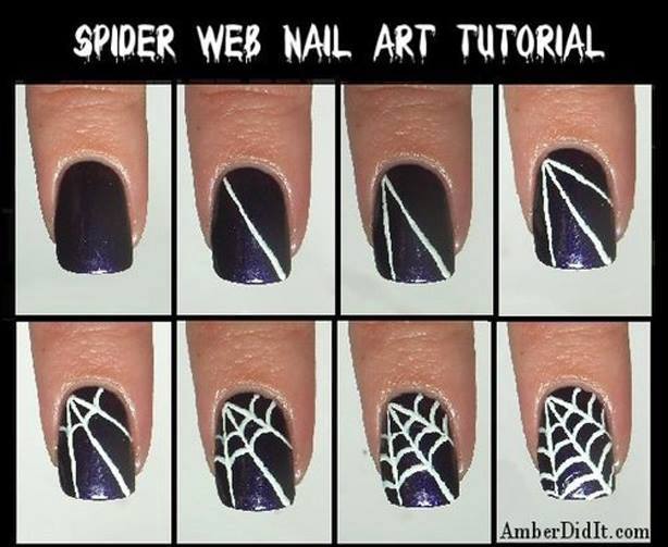 89 Spooktacular Halloween Nail Art DIY Ideas 7