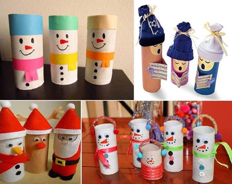 Creative Ideas - 25 Simple Cute Toilet Paper Roll Christmas Crafts