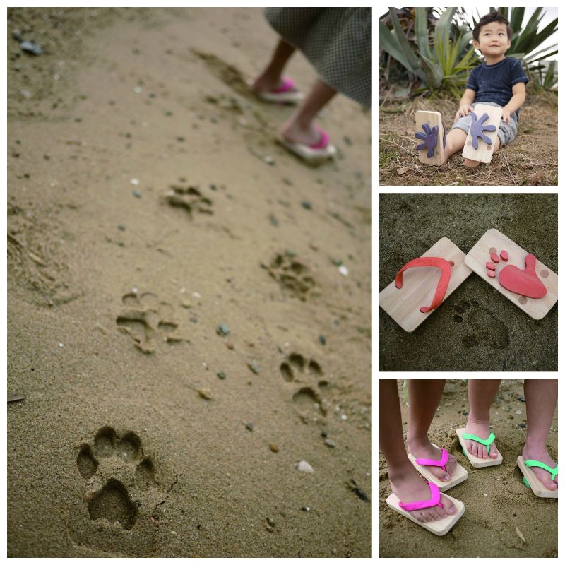 Creative Ideas - Animal Print Beach Sandals