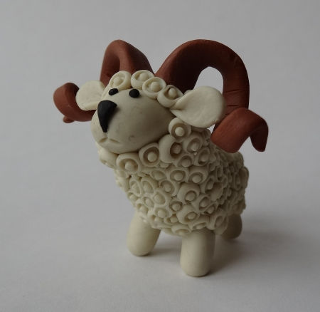 Creative Ideas - DIY Adorable Polymer Clay Sheep 24