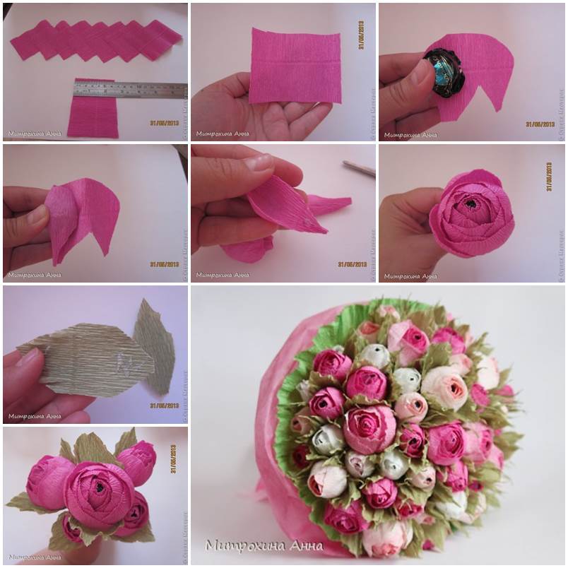 Creative Ideas - DIY Chocolate English Rose