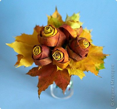 Creative Ideas – DIY Pretty Maple Leaf Rose 10