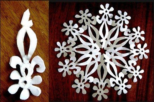 Creative Ideas - DIY Beautiful Paper Snowflakes from Templates