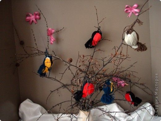 Creative Ideas - DIY Adorable Yarn Birdies