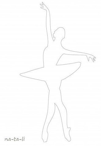 Creative Ideas - DIY Beautiful Snowflake Ballerinas from Templates 1