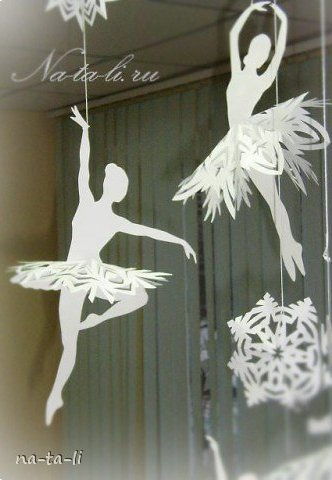 Creative Ideas - DIY Beautiful Snowflake Ballerinas from 