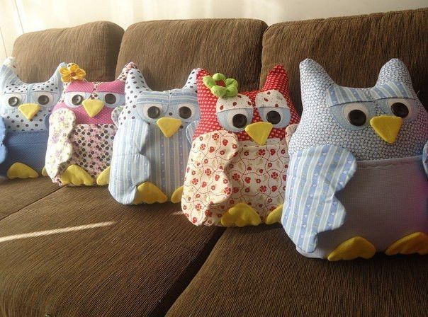 Creative Ideas - DIY Cute Fabric Owl Ornaments with Free Pattern 1