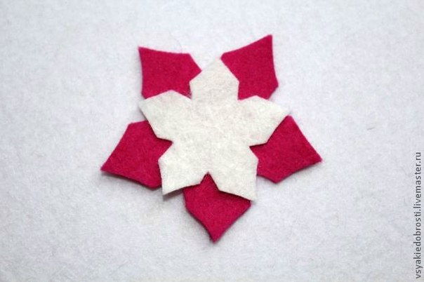 Creative Ideas - DIY Felt Flower Christmas Ball Ornament 3