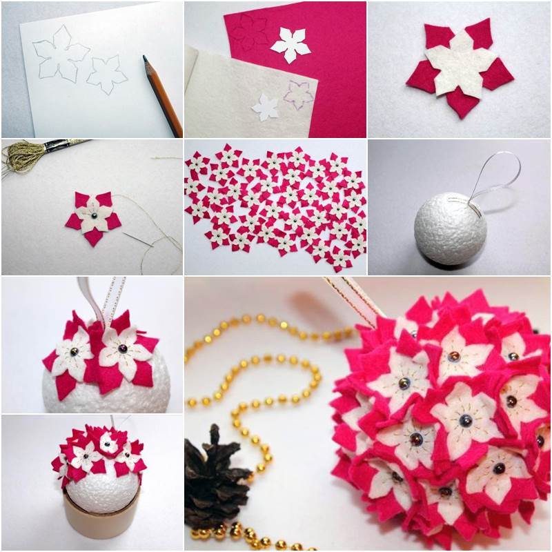 christmas ball decorations to make