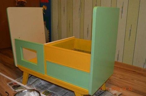 Creative Ideas - DIY Repurpose an Old Nightstand into a Play Kitchen 7