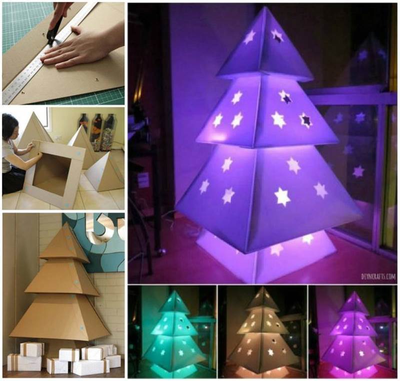 Creative Ideas - DIY Stunning Cardboard Christmas Tree