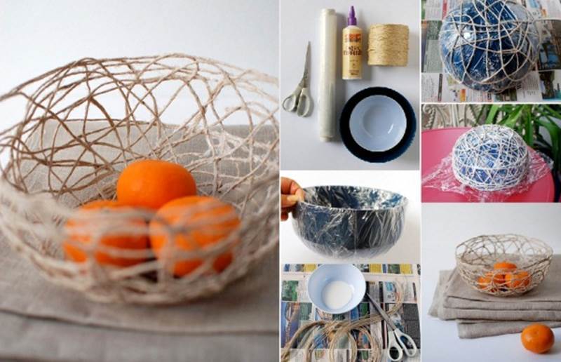 Creative Ideas - DIY Stunning String Bowl