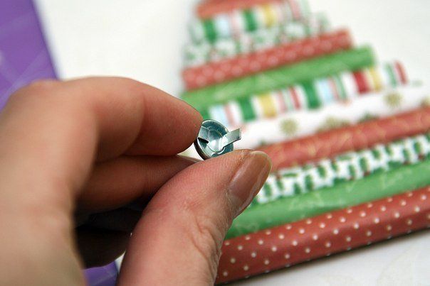 Creative Ideas - DIY Wrapping Paper Christmas Tree 7