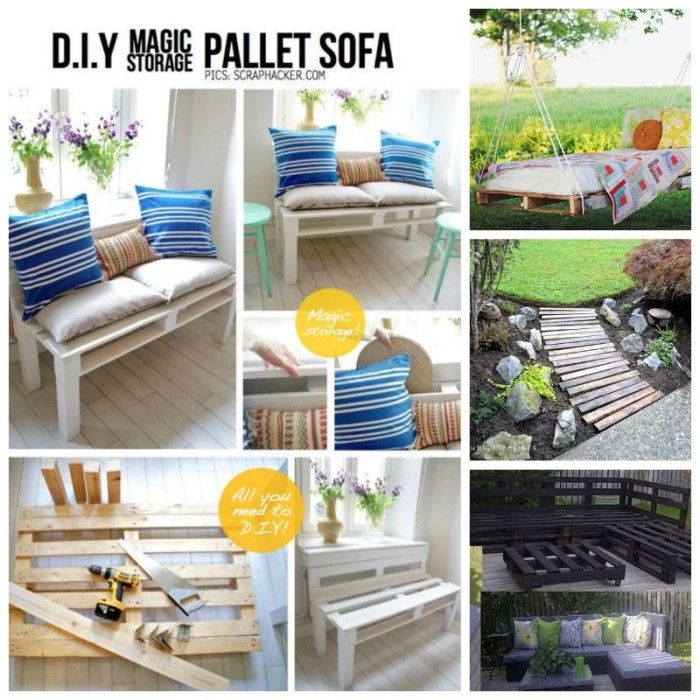 10 Cool DIY Pallet Furniture Projects