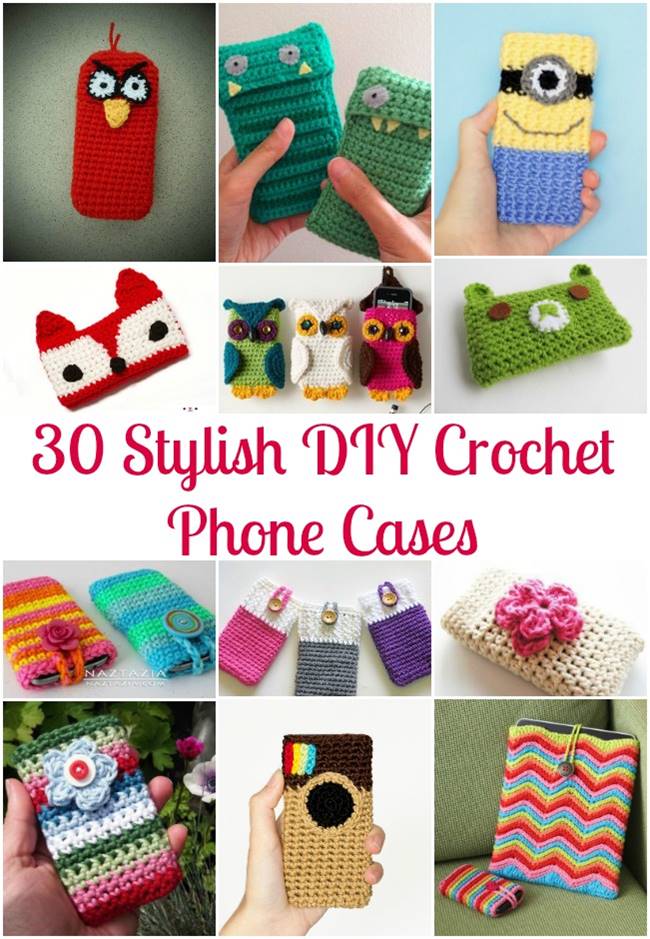 crochet phone pouch pattern