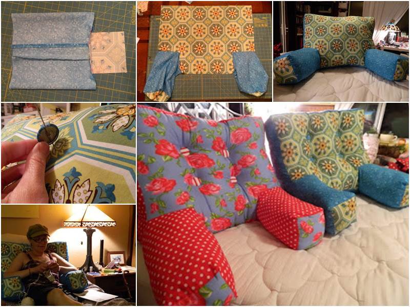 Creative Ideas - DIY Comfy Armchair Pillows