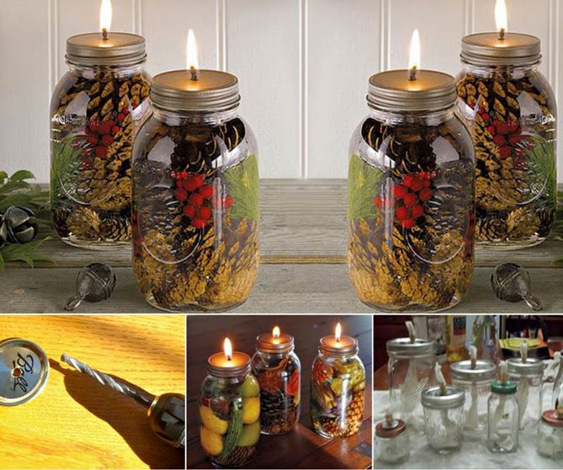 free oil lamp craft ideas