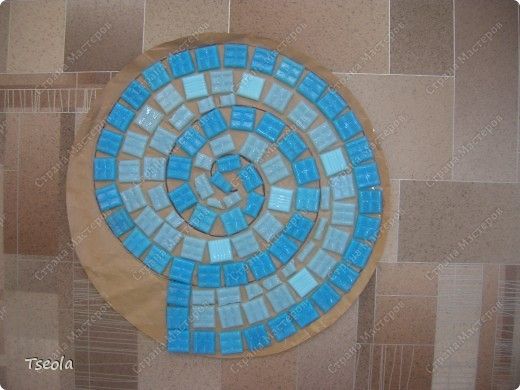 DIY Mosaic Tile Garden Stepping Stones 3