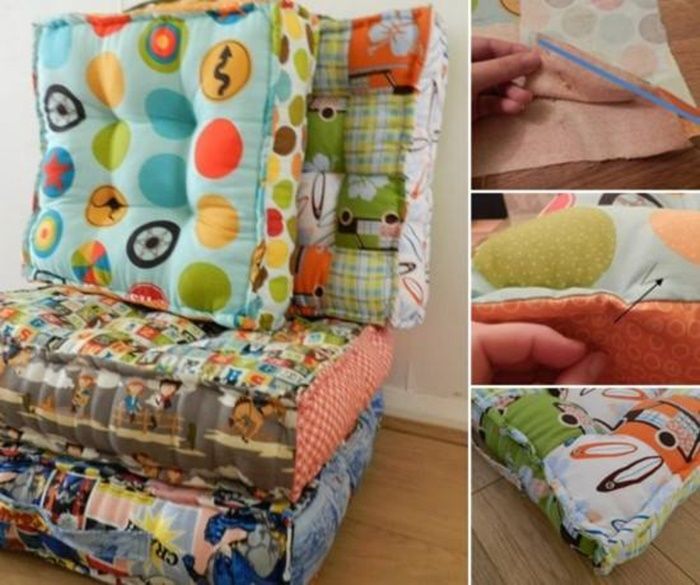 Creative Ideas - DIY Cute Waffle Cushion