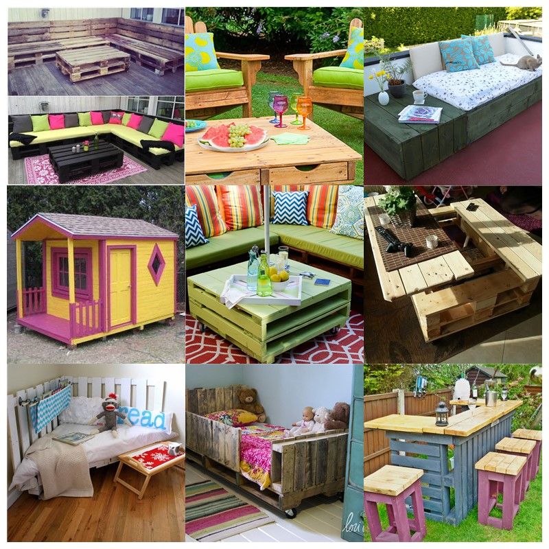 30+ Creative Pallet Furniture DIY Ideas and Projects