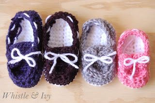 40+ Adorable and FREE Crochet Baby Booties Patterns --> Baby Boat Booties