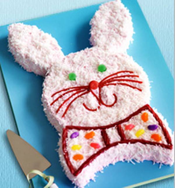 20+ Creative DIY Easter Bunny Cake Recipes --> DIY Bunny Cake