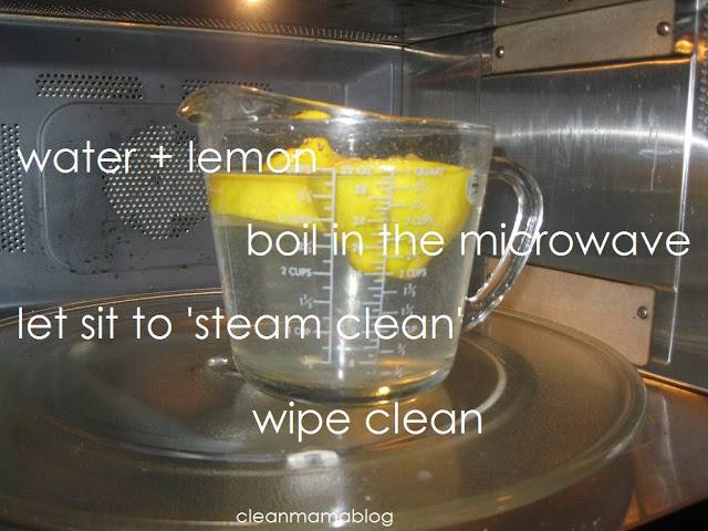 20+ Cleaning Hacks for The Hard To Clean Items In Your Home --> How to Clean Microwave Oven