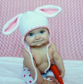 Creative Ideas - Diy Adorable Crochet Bunny Hat